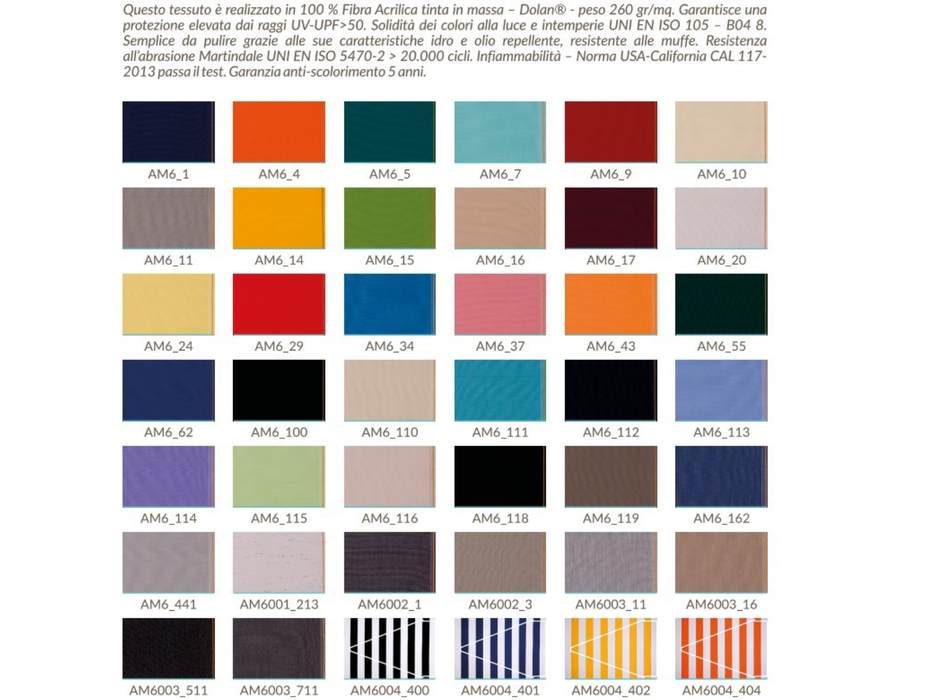 Ombrellone professionale Gabbiano Ø220 Ciccarese