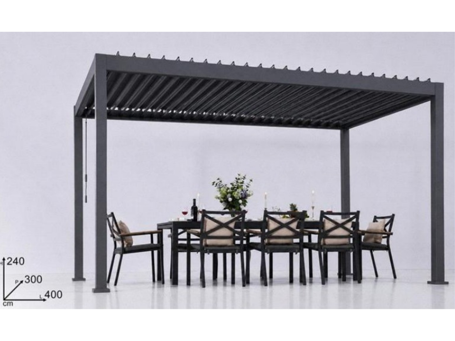 Gazebo Pergola 3X4 MT CONSEGNA AD APRILE