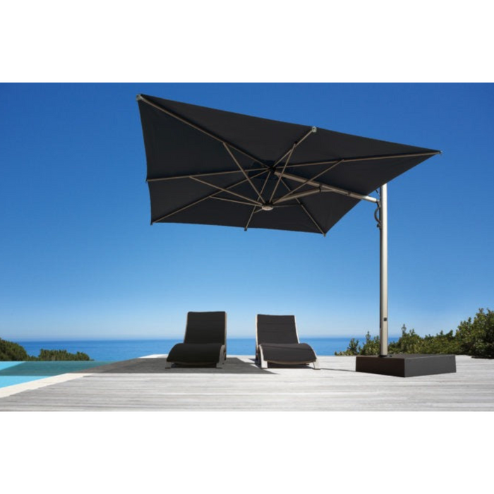 Astro Titanium side pole umbrella 300x400 cm