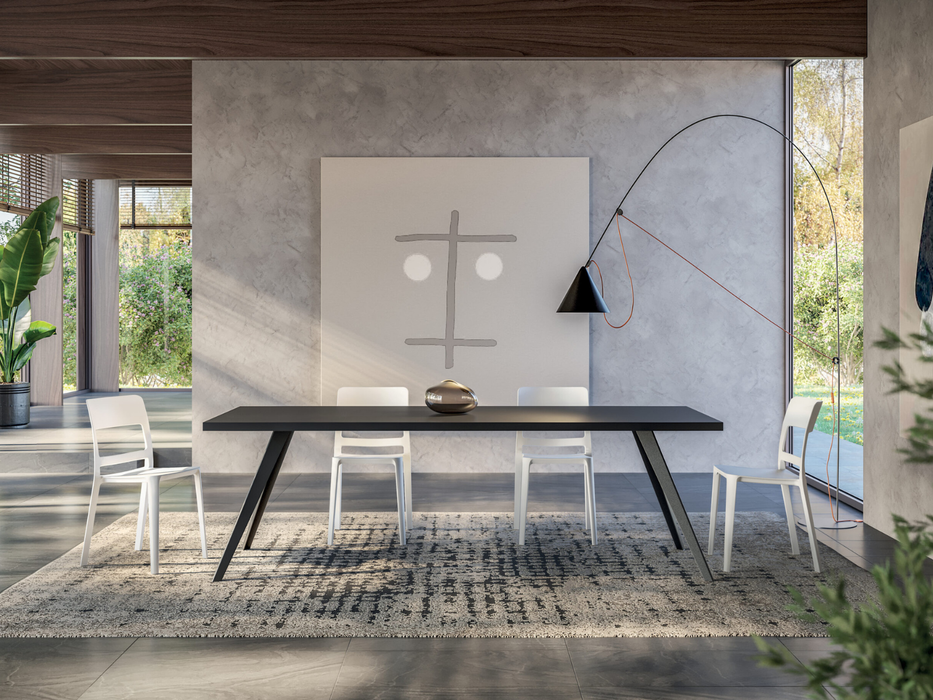 4 Sedie Gas Senza Braccioli