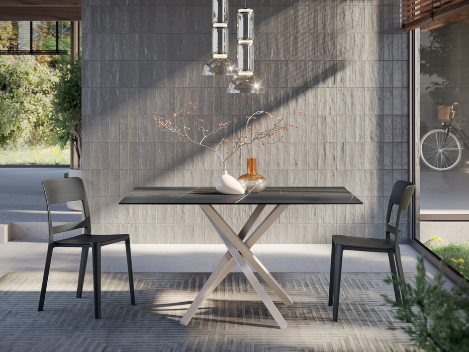 4 Sedie Gas Senza Braccioli