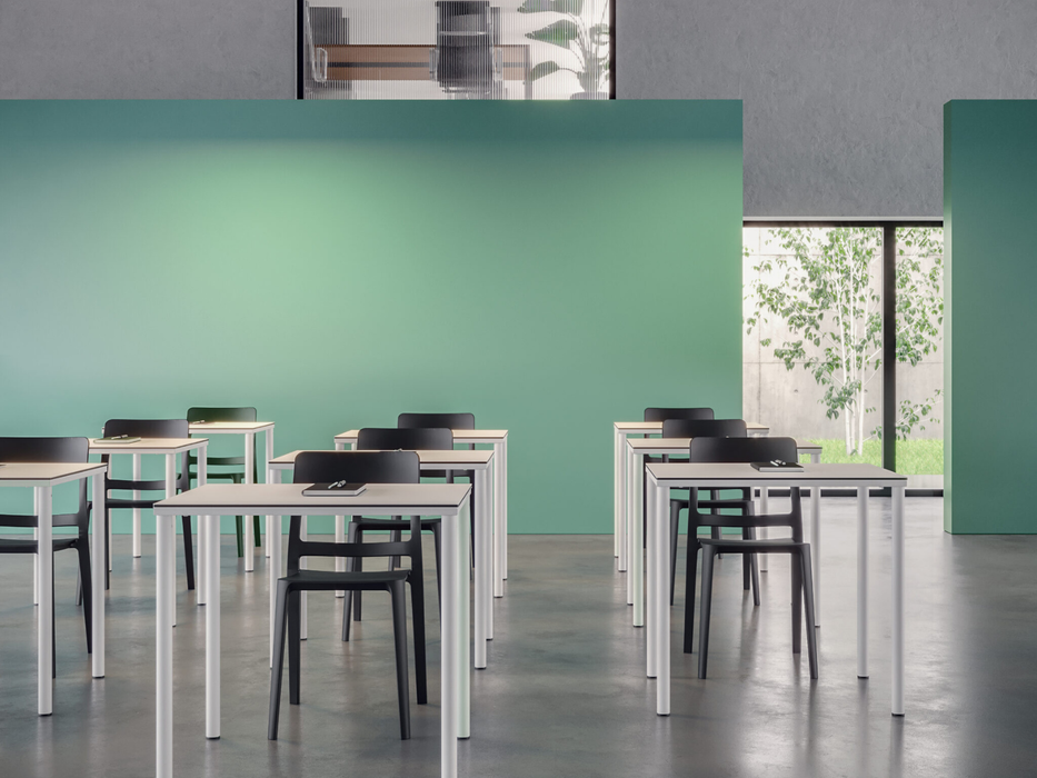 4 Sedie Gas Senza Braccioli