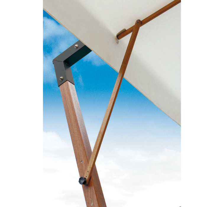 Side pole umbrella Torino 3X4 mt