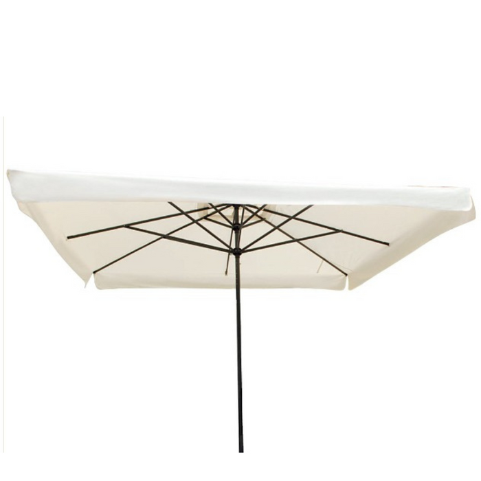 Corallo Glamour 3X3 mt central pole umbrella