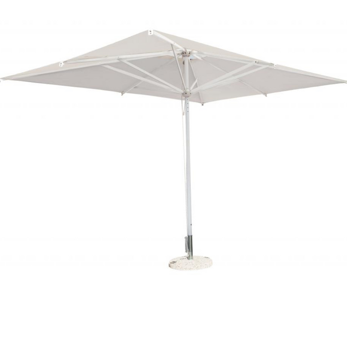 White central pole umbrella Rimini Standard 3X4