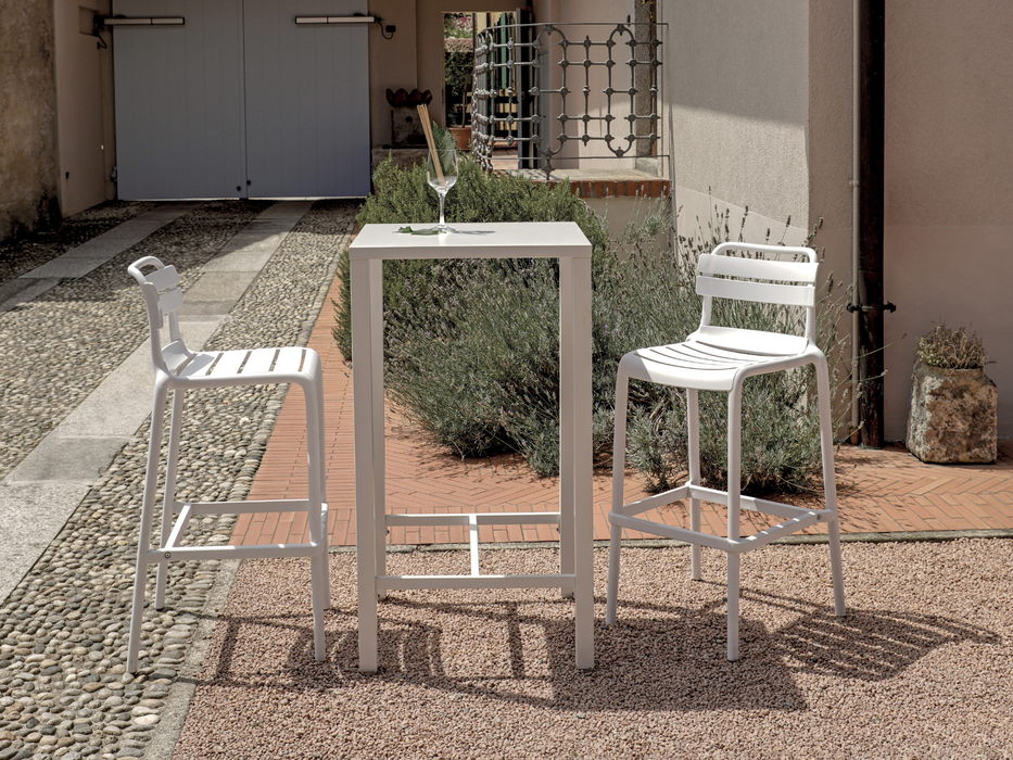 Tavolo Iseo alto contract 70X70 Greenwood