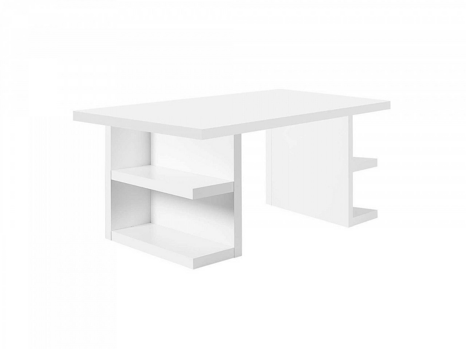 Scrivania Multi 160 gambe con ripiani laterali Temahome