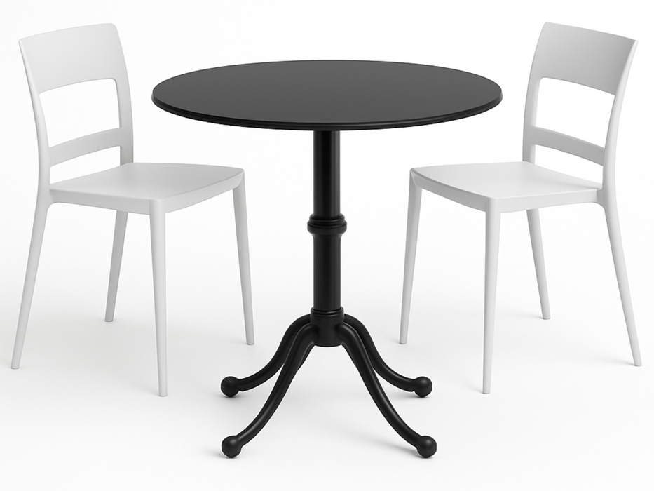 4 Sedie Gas Senza Braccioli