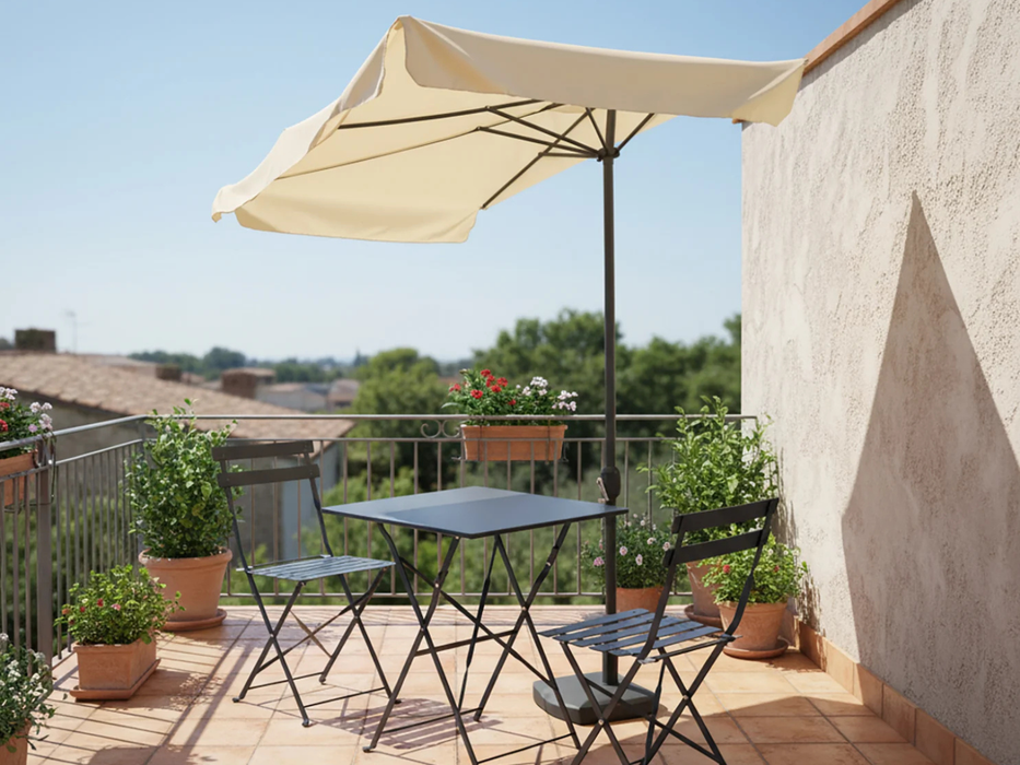 Mezz'Ombrellone in Alluminio 230x130 cm