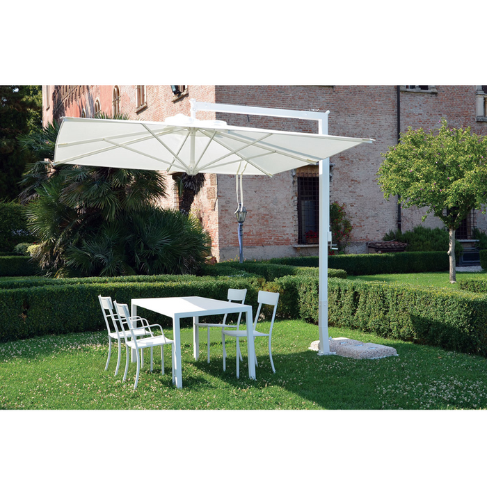 Diffusion Classic 2X2 White Side Pole Umbrella