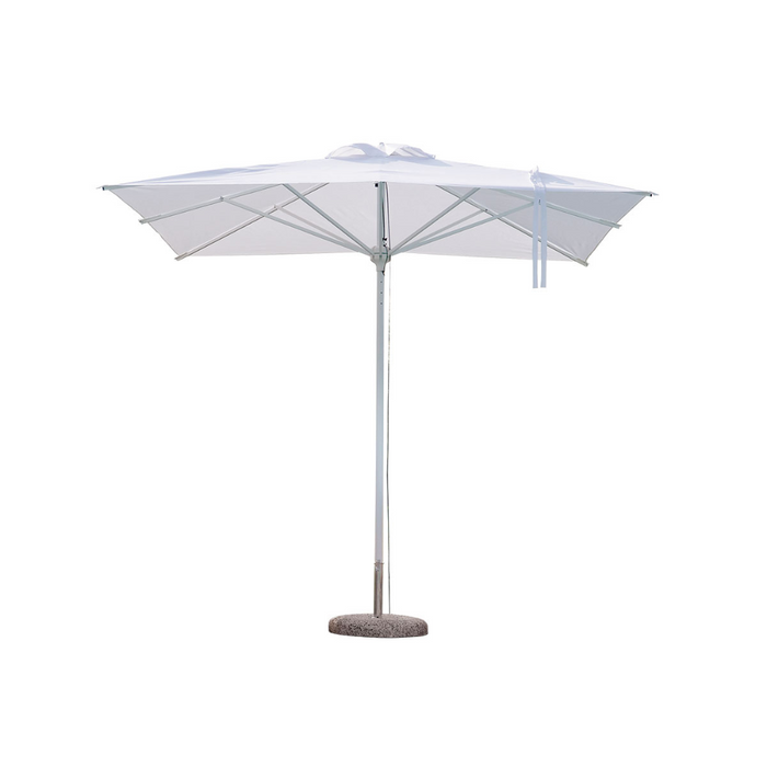 Anthracite central pole umbrella Acquamarina Classic 3X3 m