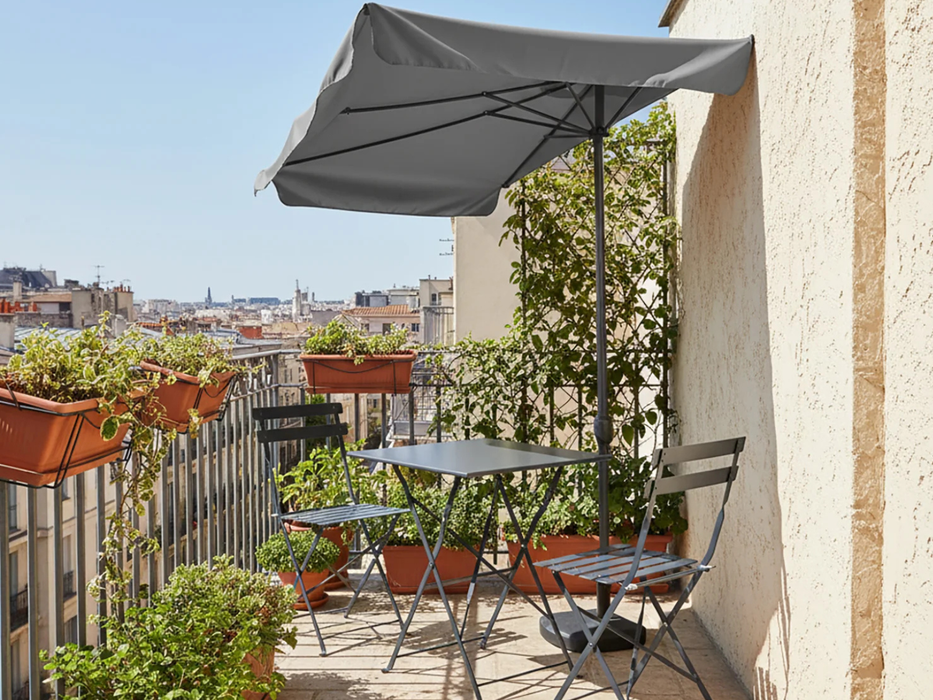 Mezz'Ombrellone in Alluminio 230x130 cm