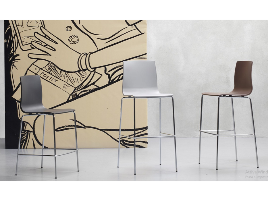 2 Sgabelli Alice H80 Scab