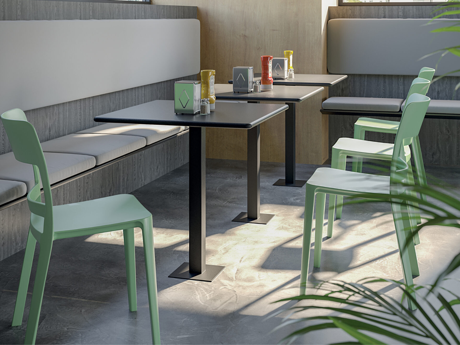 4 Sedie Gas Senza Braccioli