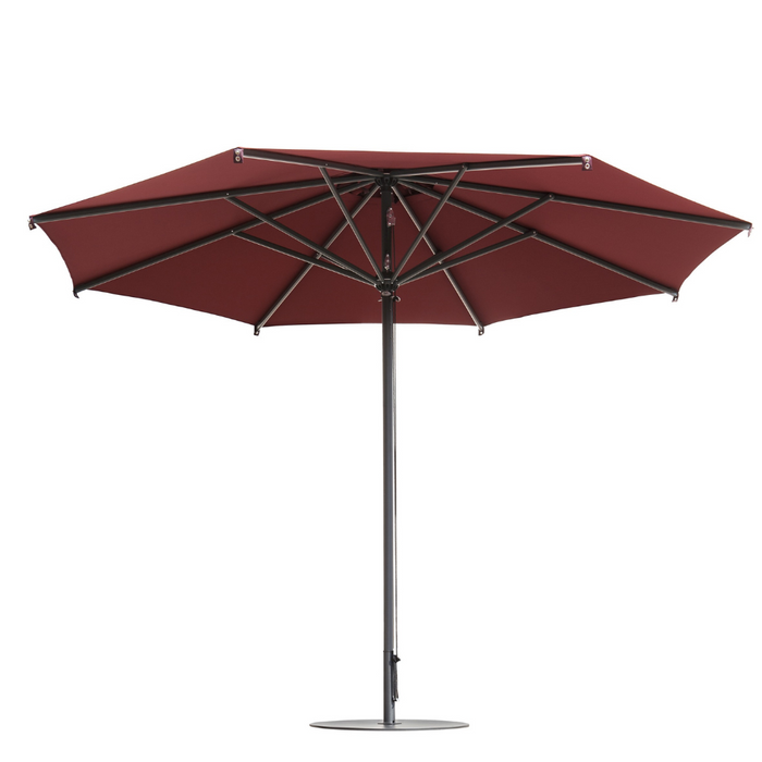 Napoli Standard Ø3.5 anthracite central pole umbrella