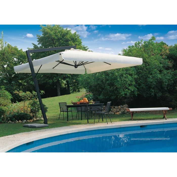 Side pole umbrella Leonardo 3X4 mt