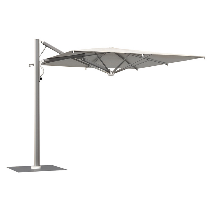 Astro Titanium side pole umbrella 300x300cm