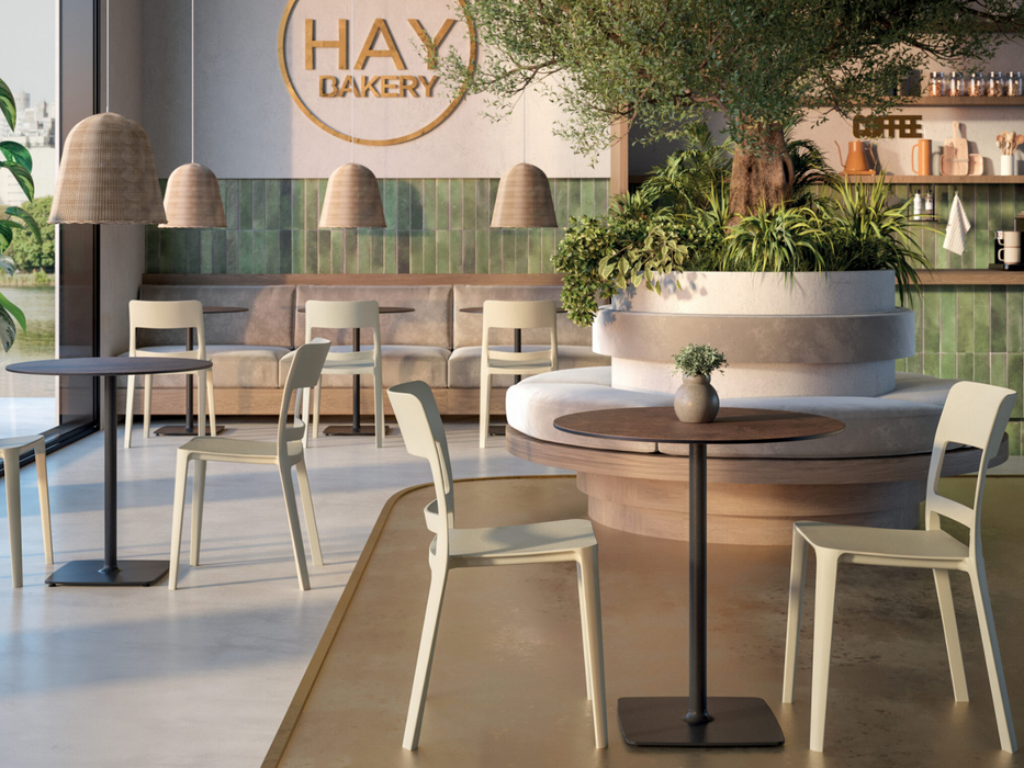 4 Sedie Gas Senza Braccioli