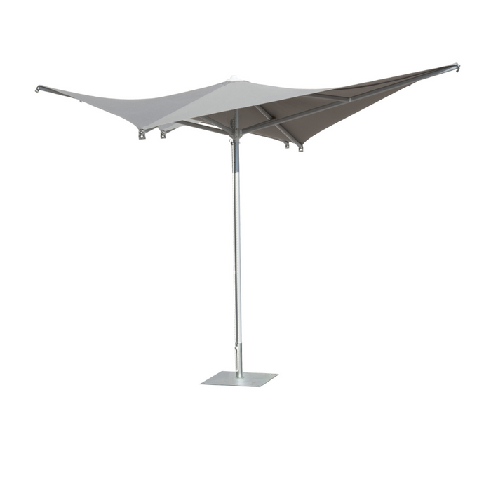 Vela Titanium 3x3 mt central pole umbrella