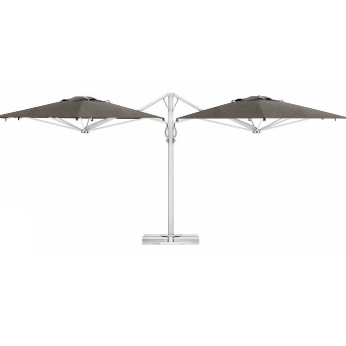 Dual Starwhite 3x6 Double Arm Umbrella