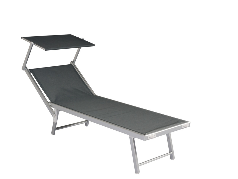 Lettino mare con tettuccio Greenwood